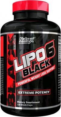 Жиросжигатель Lipo-6 Black 120 капсул – фото 1