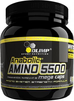 Anabolic Amino 5500 Mega Caps, аминокислоты, капсулы 400 шт