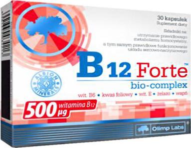 B12 Forte Bio-Complex, витамины, капсулы 30 шт – фото 1