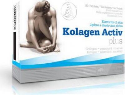 Kolagen Active Plus, препарат для суставов и связок, таблетки 80 шт – фото 1