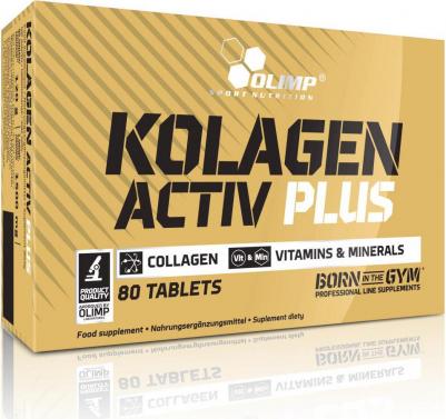 Kolagen Active Plus, препарат для суставов и связок, таблетки 80 шт – фото 2