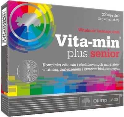 Vita-Min Plus Senior, витамины, капсулы 30 шт – фото 1