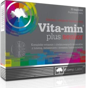 Vita-Min Plus Senior, витамины, капсулы 30 шт – фото 3
