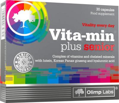 Vita-Min Plus Senior, витамины, капсулы 30 шт