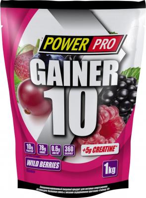 Gainer 10, гейнер 1000 г – фото 3