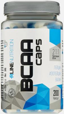 BCAA, аминокислоты, капсулы 200 шт