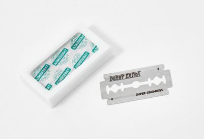 Extra Double Edge Razor Blade - Сменные лезвия для бритья 100 шт – фото 4