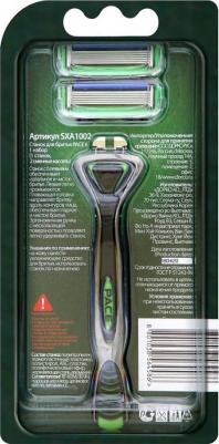 Станок для бритья "Pace 6", 2 сменные кассеты – фото 2