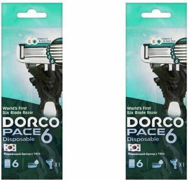 Станок для бритья "Pace 6", одноразовый – фото 8