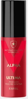 Лосьон после бритья тонизирующий ALPHA ULTIMA экстракт красного женьшеня 100 мл – фото 1