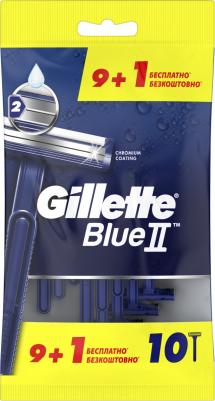 Бритвы Blue ll одноразовые 10шт – фото 9