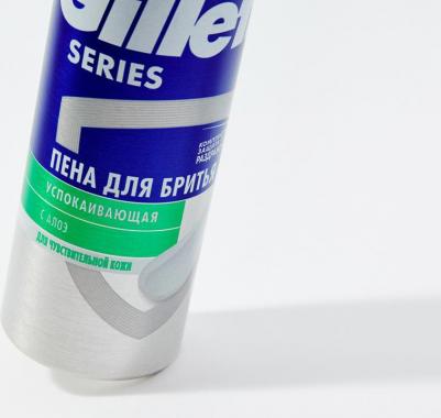 Мужская пена для бритья Series Sensitive для чувствительной кожи, 196 г – фото 4