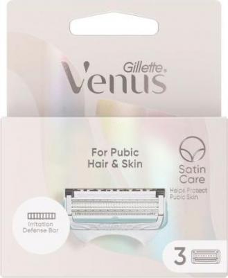 Сменная бритвенная головка Venus Bikini для зоны бикини, вариант 3 шт