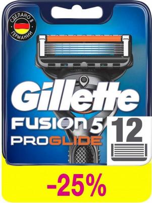 Сменные Кассеты Fusion5 ProGlide Для Мужской Бритвы, 12 шт – фото 1