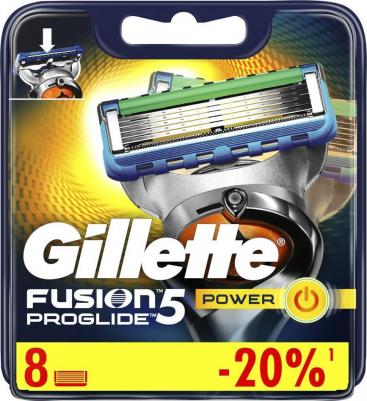 Сменные Кассеты Fusion5 ProGlide Power для Мужской Бритвы с Технологией FlexBall, 8 шт – фото 2