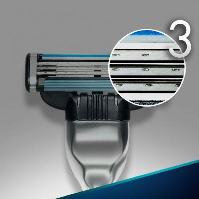 Сменные Кассеты Mach3 для Мужской Бритвы, 6 шт – фото 7