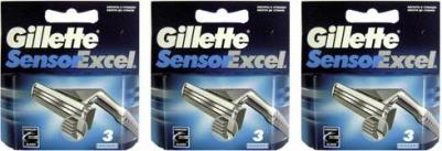 Сменные кассеты, Sensor Excel, 3 шт/уп, 3 уп