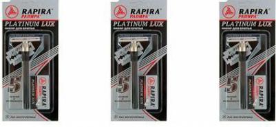 Бритвенный станок "Платина люкс" + 5 лезвий – фото 4