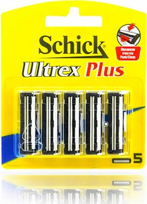 Сменные кассеты "Ultrex Plus", 2-лезв., увл.полоска, система очистки Push/Clean – фото 2