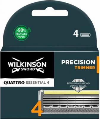 Сменные кассеты для станка Schick Quattro Titanium Precision 4 шт – фото 3