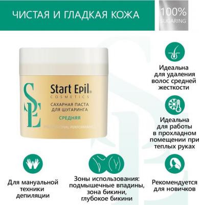 Воск Паста для шугаринга «Средняя» (400 г) – фото 1