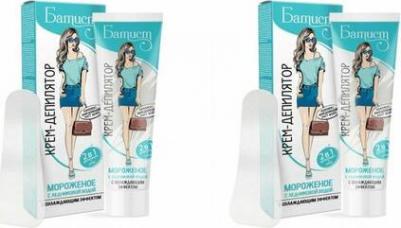 Крем для депиляции Крем-депилятор МОРОЖЕНОЕ с охлаждающим эффектом – фото 8