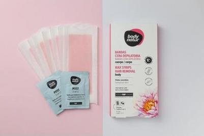 Восковые полоски для депиляции тела для чувствительной кожи с экстрактом цветка лотоса Wax Strips Hair Removal Body – фото 2