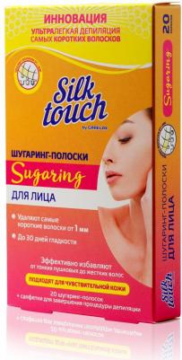 Шугаринг - полоски для лица Silk Touch Sugaring 20шт – фото 1