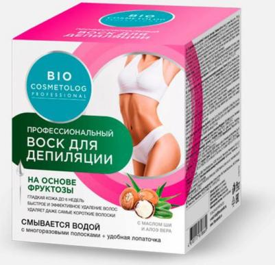 Воск для тела Профессиональный воск для депиляции с маслом ши и алоэ вера – фото 4