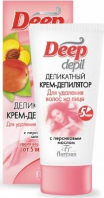 Депилятор для лица Деликатный крем-депилятор для удаления волос на лице с маслом персика – фото 6