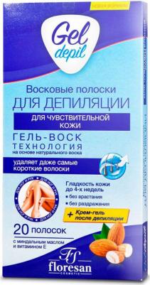 Восковые полоски для депиляции чувствительной кожи Deep depil 20 шт – фото 8