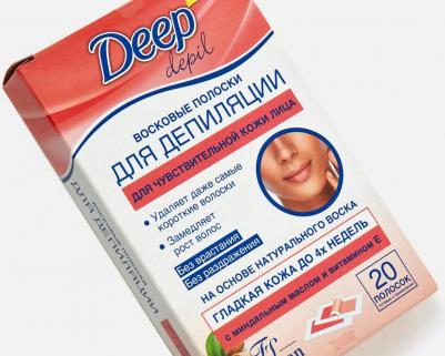Восковые полоски для депиляции Deep Depil для чувствительной кожи лица 20 полосок – фото 10