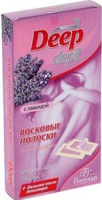 Восковые полоски с лавандой для депиляции сухой кожи, DEEP DEPIL, 20 шт – фото 6