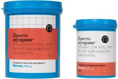 Просто Шугаринг. Сахарная паста для депиляции Мягкая, 800 г – фото 1