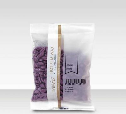 Plum Слива воск горячий в гранулах 100 гр. для депиляции в деликатных зонах, Италия – фото 4