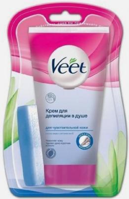Крем Вит для депиляции в душе Silk & Fresh для чувств. кожи с алоэ вера и витамином Е 150 мл – фото 5