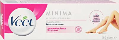 minima крем для депиляции для нормальной кожи туба 100мл