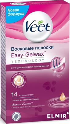 Полоски воск для бикини бархатная роза 14 шт – фото 10