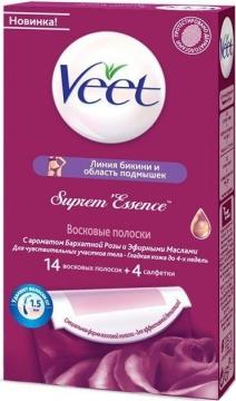 Полоски воск для бикини бархатная роза 14 шт – фото 11