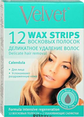 Восковые полоски для лица Деликатное удаление волос, 12 шт – фото 11