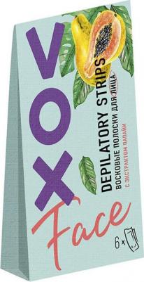 Полоски восковые для лица с экстрактом папайи, 8 шт – фото 1