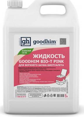 Жидкость для верхнего бачка биотуалета BIO-T PINK, 5 л – фото 4