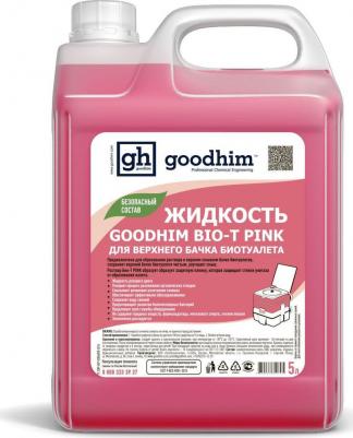 Жидкость для верхнего бачка биотуалета BIO-T PINK, 5 л