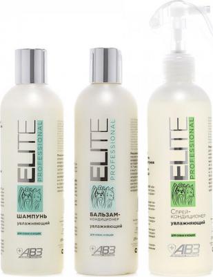 Шампунь для кошек и собак Elite Professional увлажняющий, экстракт овса, 270 мл – фото 2