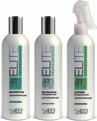 Шампунь для кошек и собак Elite Professional увлажняющий, экстракт овса, 270 мл – фото 3