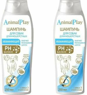 Увлажняющий 250 мл шампунь для длинношерстных собак с Omega 3 и кератином – фото 5