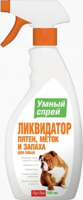 Умный спрей для собак Ликвидатор пятен, меток и запаха 500мл – фото 2