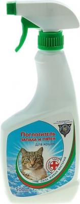 Поглотитель запаха и пятен для кошек (500 мл.) – фото 2