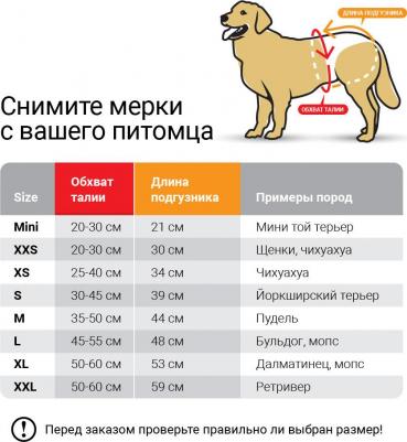 Подгузники для животных PET DIAPER одноразовые впитывающие размер Mini, 22шт – фото 5