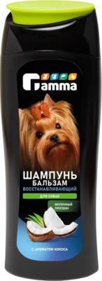Шампунь-бальзам для собак восстанавливающий с ароматом кокоса 400мл